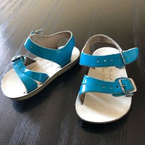 Turquoise Saltwater Sandals Sea Wees 3T